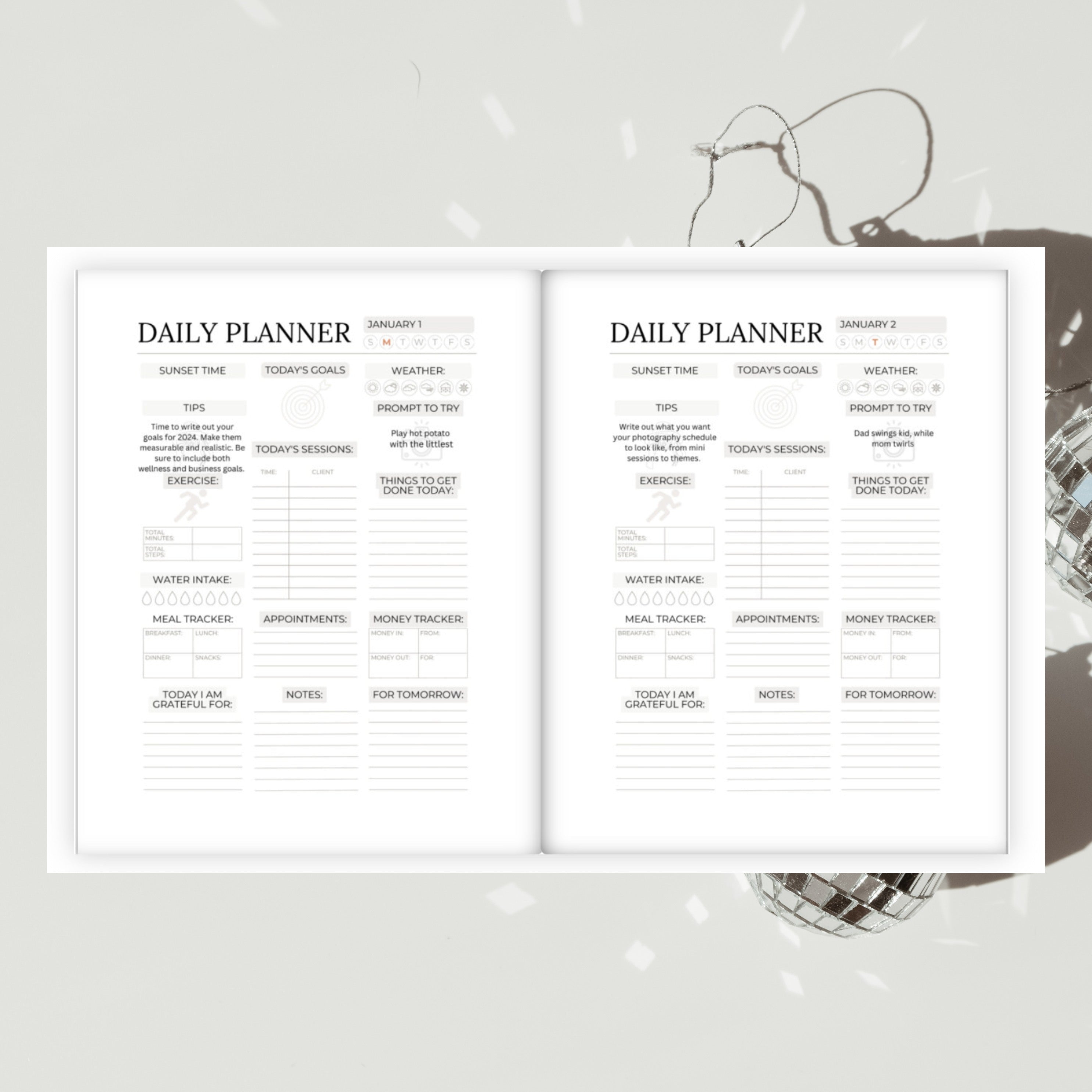 Goal Digger: DIY Daily Planner